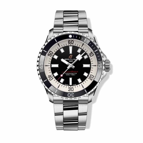 Breitling Superocean Automatic 42 Black Dial on Bracelet