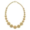 18K Gold Caviar Beaded Ball Necklace - Image 2