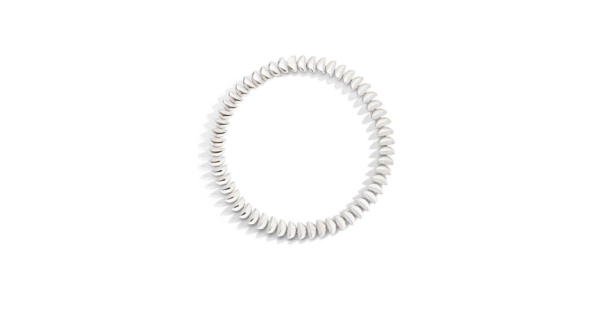 Vhernier  18K White Gold Eclisse Endless Diamond Necklace