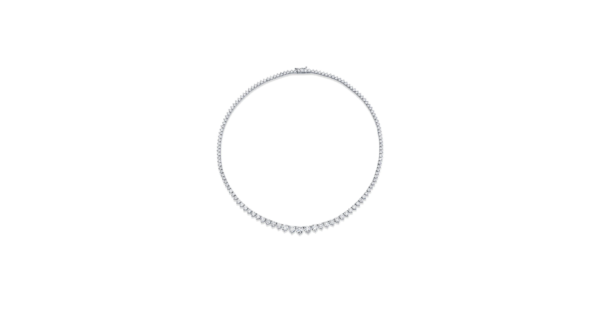 Norman Silverman  Diamond Riviera Necklace