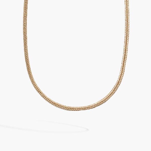 Kami 18" Chain Necklace in 14K Yellow Gold - 4.5mm