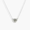 7 Carat Diamond Heart Necklace - Image 4