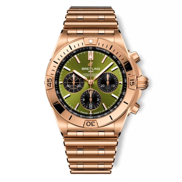 Breitling Chronomat B01 Giannis Antetokounmpo Watch in 18K Red Gold