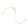 Marco Bicego Lunaria Gold & Diamond Petite Double Leaf Bracelet - Image 2