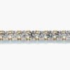 Private Label 21 Carat Diamond Tennis Necklace in 14K Yellow Gold - Image 3